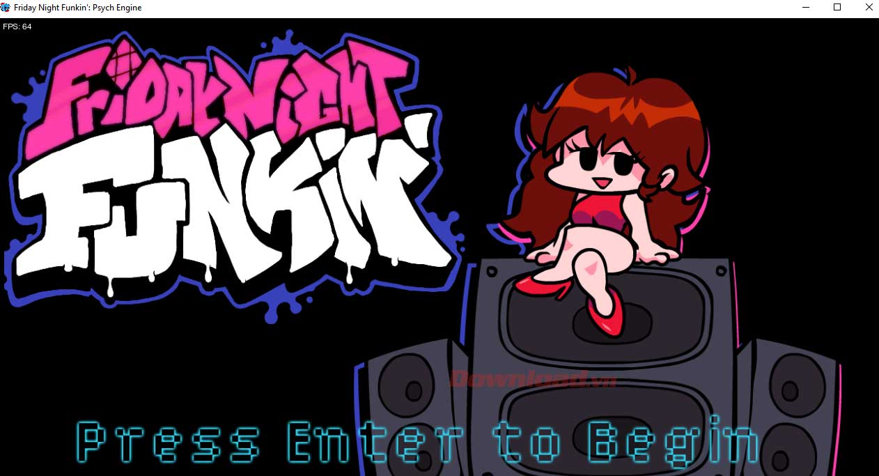 <p>4. Nhấn <strong>Enter</strong> để bắt đàu chơi FNF Vs Minus Huggy Wuggy.</p>