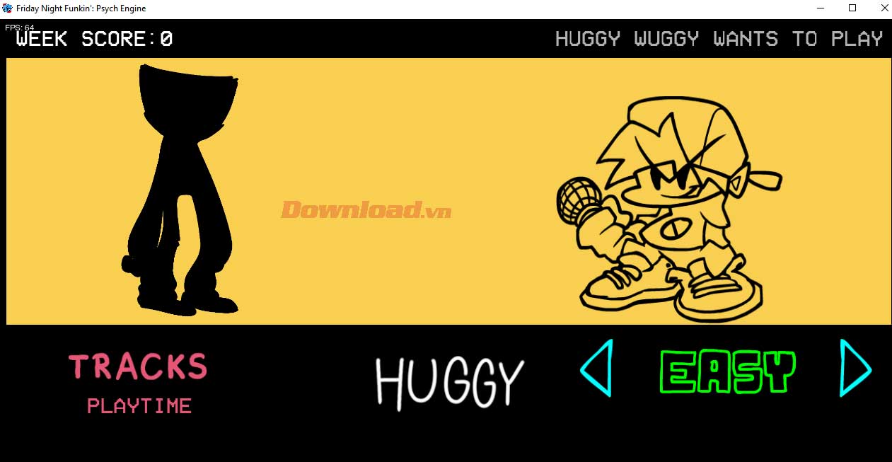 <p>6. Chọn độ khó muốn chơi game bằng cách nhấn phím mũi tên sang phải hoặc trái. Bạn nên bắt đầu ở