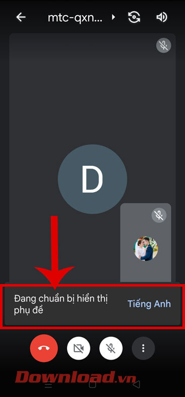 <p><strong>Bước 4:</strong> Sau khi đã bật tính năng này, thì trở lại giao diện cuộc họp thì phía dưới