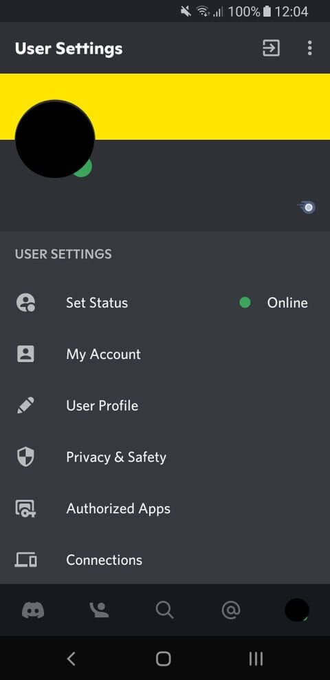 Cài đặt người dùng Discord