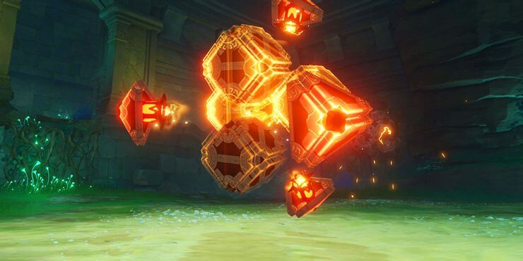 Một quái mạnh trong Genshin Impact