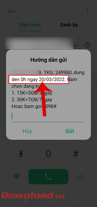 Kết quả thời gian sử dụng SIM