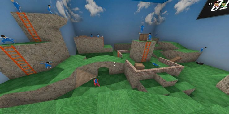 Giữ đà khi di chuyển cực kỳ quan trọng trong Crab Game