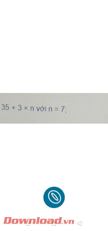 <p><strong>Bước 6: </strong>Tiếp theo, đợi chờ trong giây lát để hệ thống tìm kiếm đáp án của phép toán.</p>