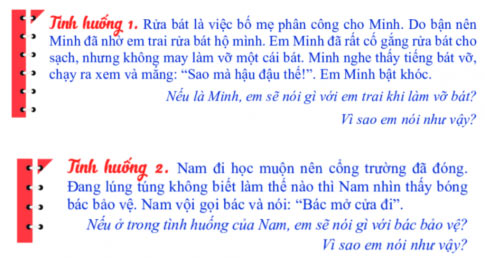 Xử lí tình huống