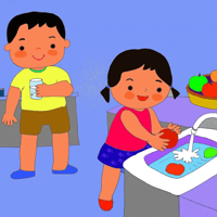 Viết 3 - 4 câu kể về một việc làm tốt của em ở nhà hoặc ở trường