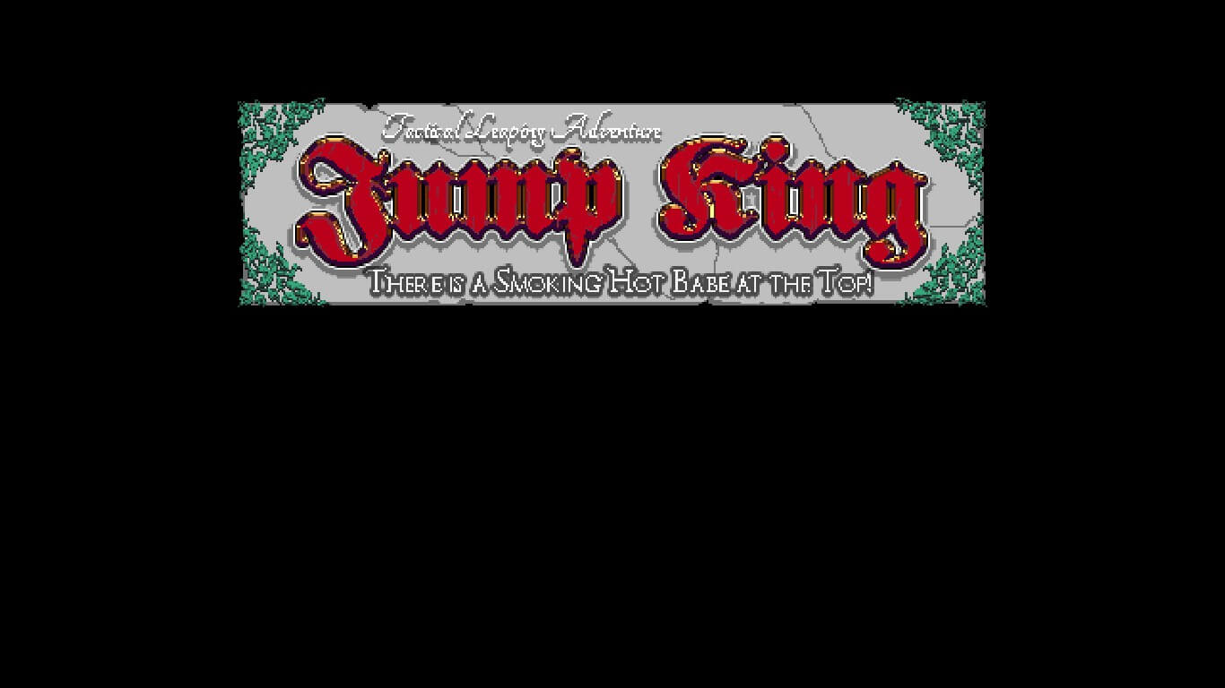 Màn hình mở đầu game Jump King