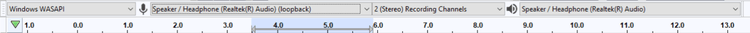 Dùng WASAPI làm Audio Host