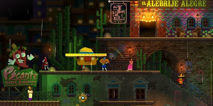 Guacamelee! là game hành động platform 2D