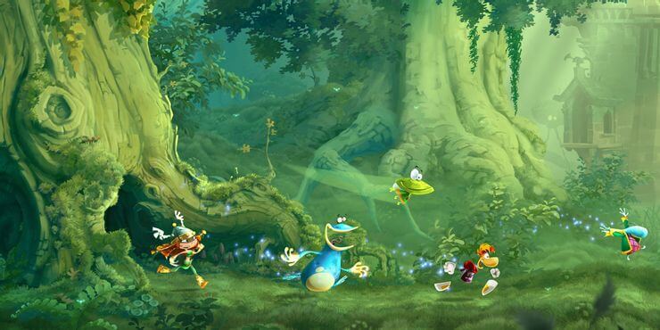 Rayman Legends có đồ họa tuyệt đẹp