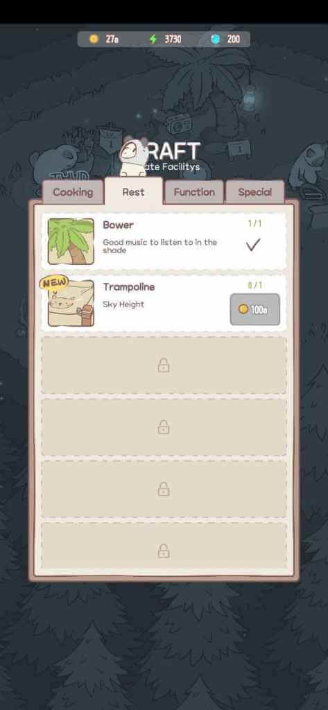 Tab Craft trong Cats & Soup