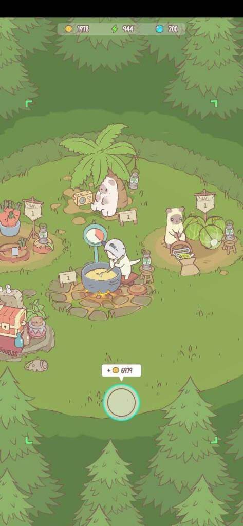 Tab chụp ảnh trong Cats & Soup