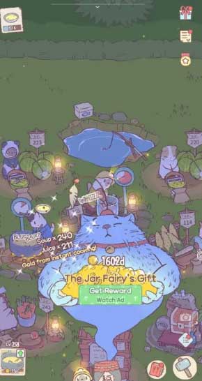 Jar Fairy trong game Cats and Soup