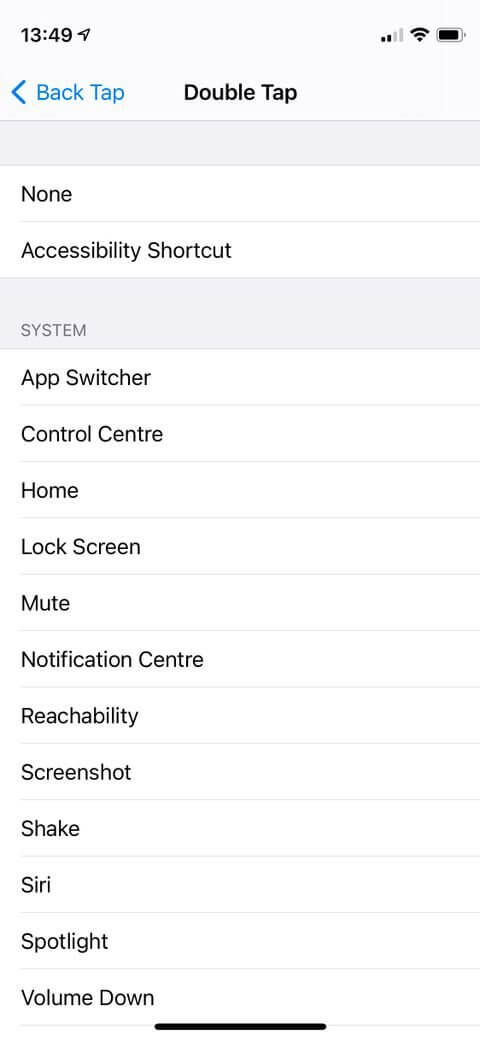 Gán phím tắt trợ năng cho iPhone