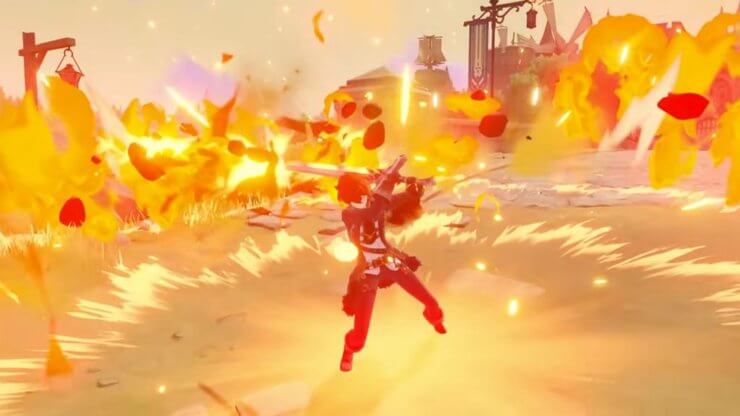 Bạn có thể tránh sát thương trong Genshin Impact bằng vụ nổ nguyên tố