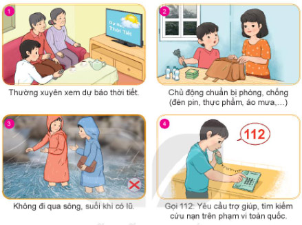 Ứng phó khi gặp lũ quét, lũ ống, sạt lở đất.