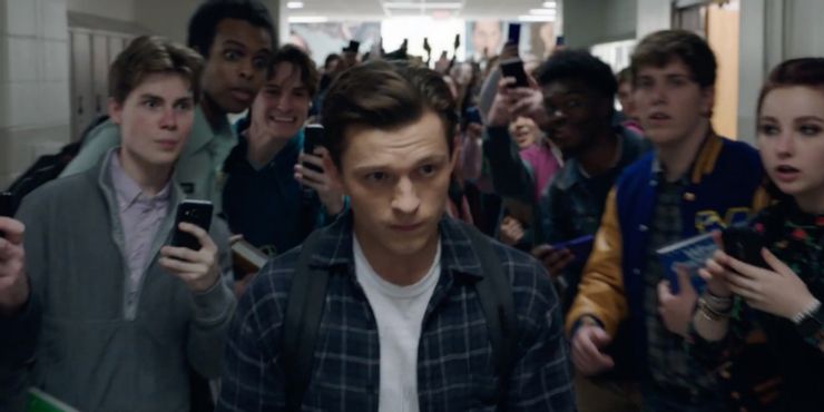 Cảnh chào đón sự trở lại của Peter