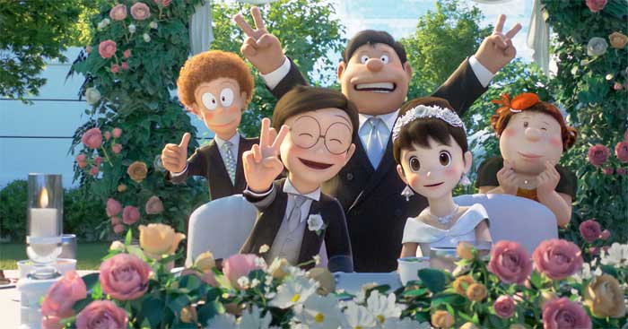 Đám cưới của Nobita và Shizuka trong Doraemon luôn bên bạn 2