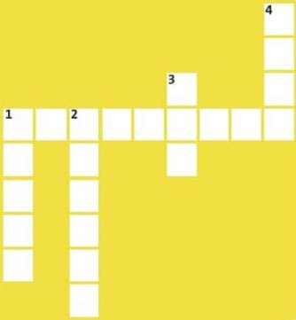 Complete the crossword
