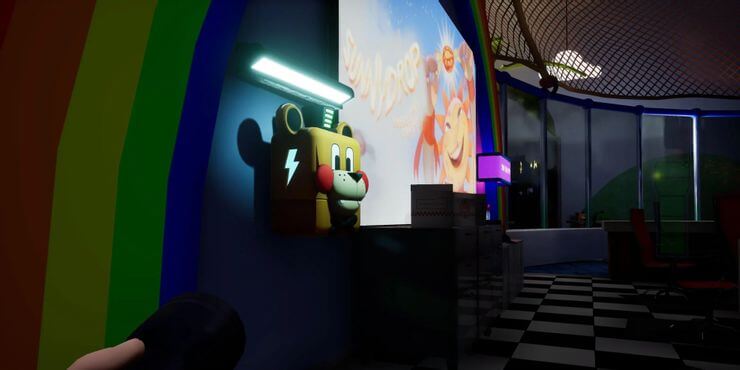 Trạm sạc pin trong Five Nights At Freddy's: Security Breach 