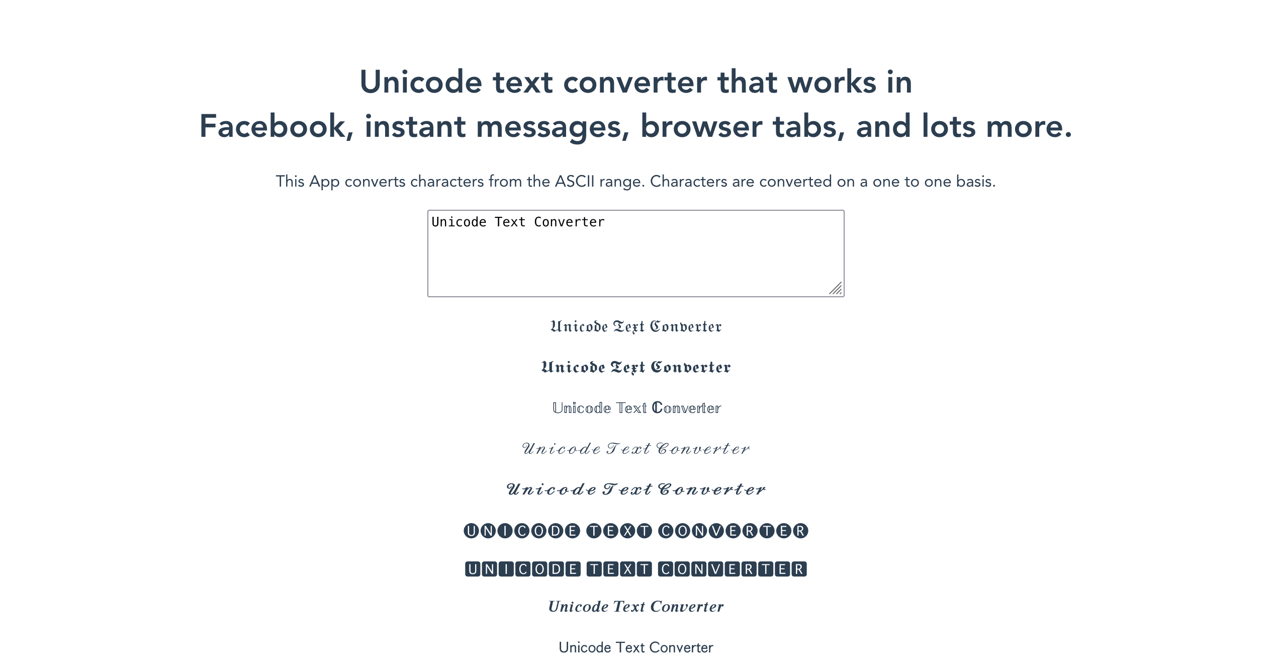 Text Converter