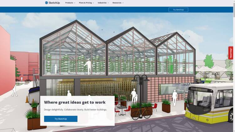 Giao diện SketchUp