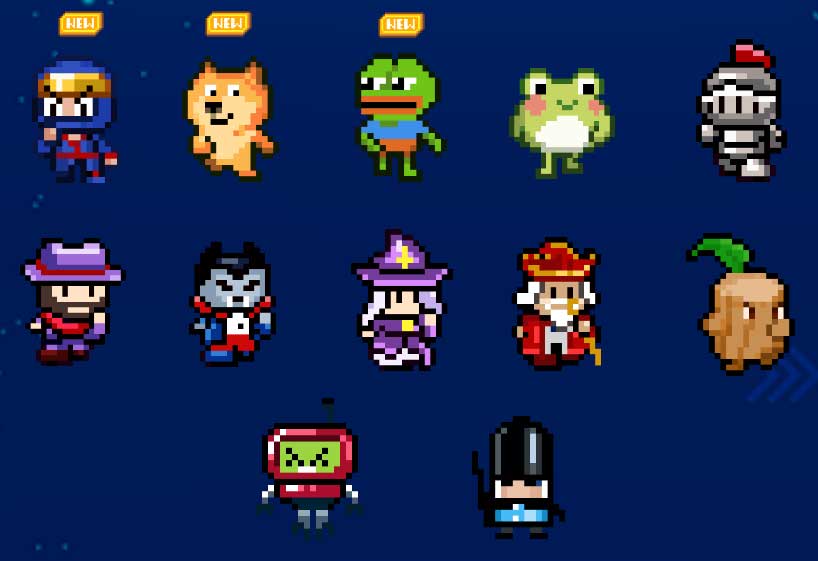 Vật phẩm NFT trong game BombCrypto