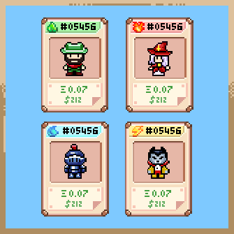 Đấu giá anh hùng là cách hay để có thêm BombCrypto