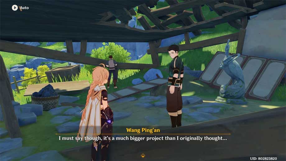 Gặp Mt Tengheng khi khám phá Genshin Impact