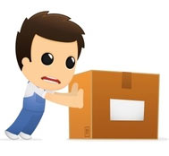 Lực đẩy vào thùng hàng