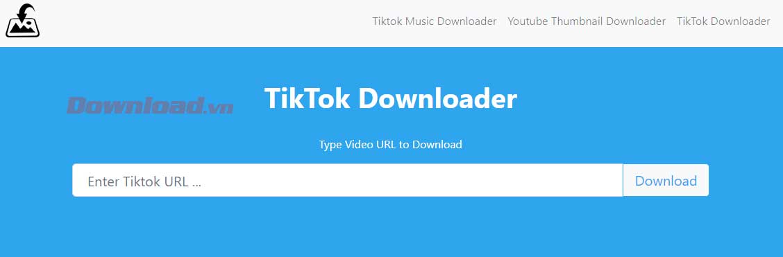 Downloaderi tải clip TikTok không logo dễ dàng như SnapTik