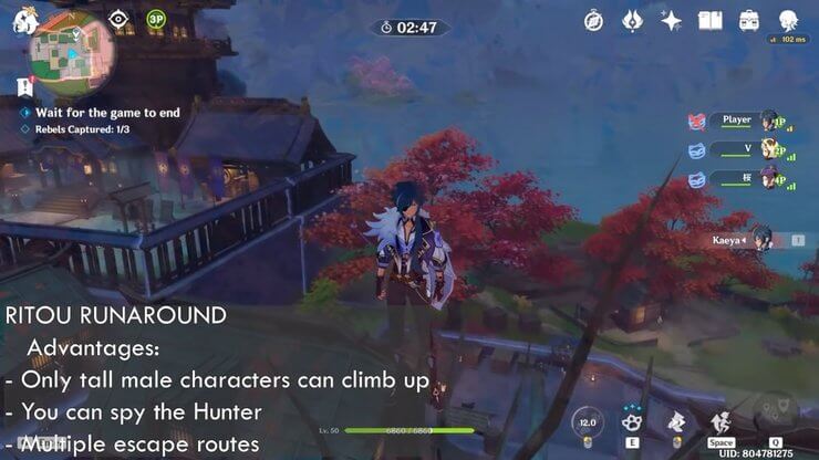 Ritou Runaround trong Genshin Impact