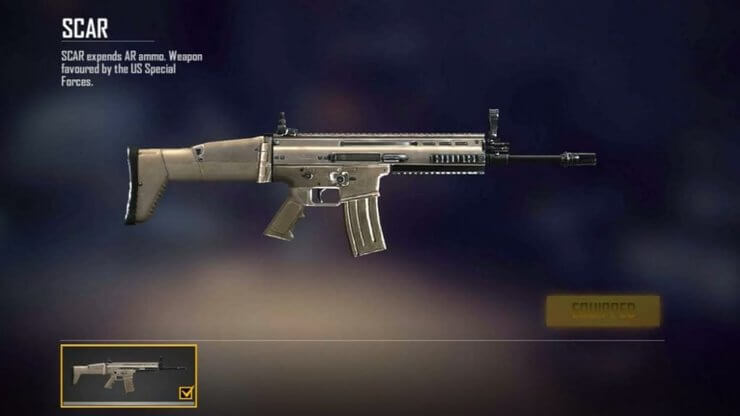 Dùng SCAR rất dễ và thích hợp trong mọi tình huống