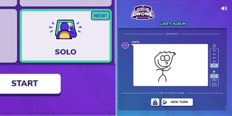 Gartic Phone Solo dành cho người thích chơi một mình