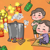 Tả không khí ngày Tết quê em (13 mẫu)