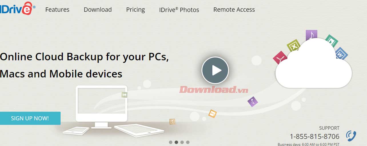 IDrive thay cho Google Drive