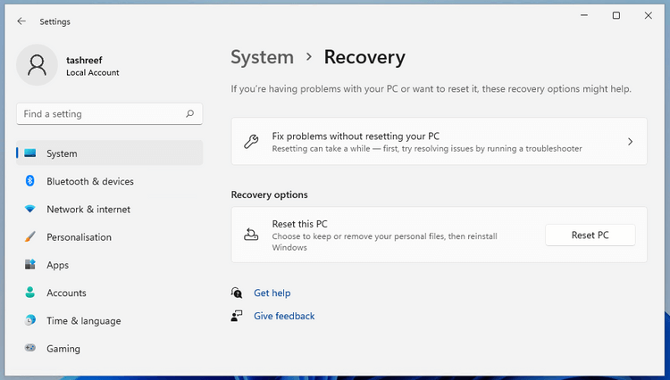 Điểm khôi phục hệ thống