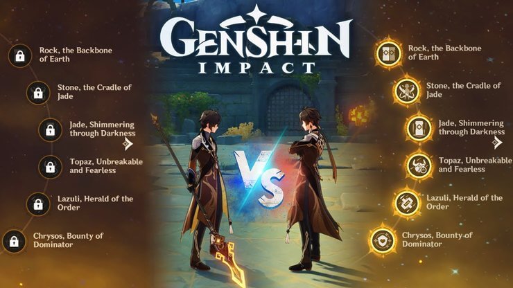 Zhongli trong Genshin Impact