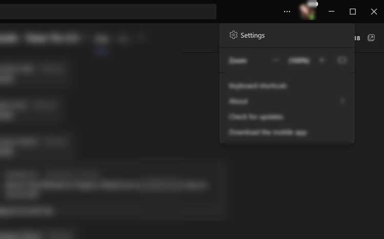 Lưu lại trạng thái trên Teams