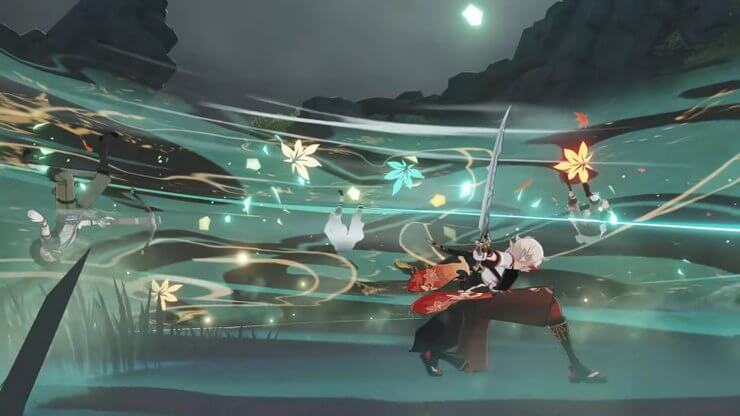 Vụ nổ nguyên tố của Kazuha hỗ trợ mọi đội hình Genshin Impact