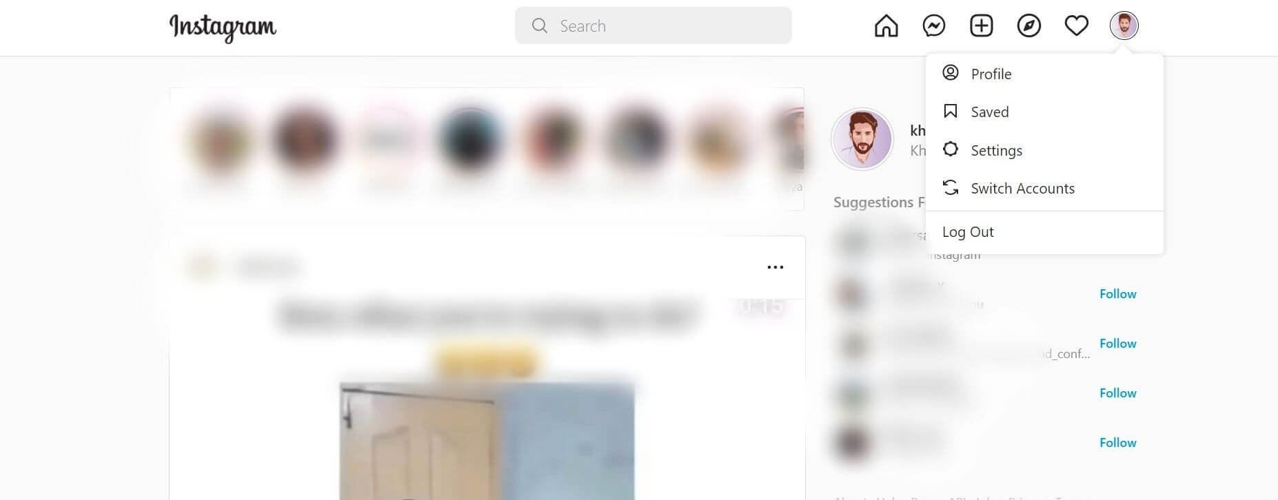 Trang đăng nhập Instagram