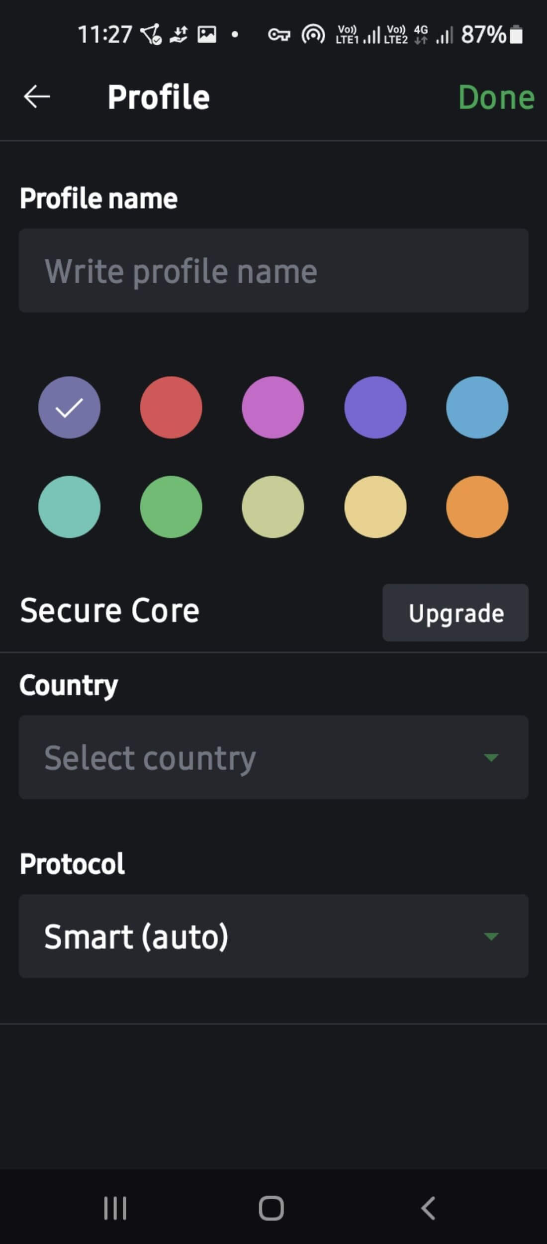 Ứng dụng ProtonVPN