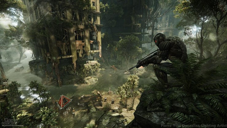 Đồ họa game bắn súng thế giới mở Crysis 3