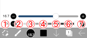 Công cụ vẽ trên ibisPaint