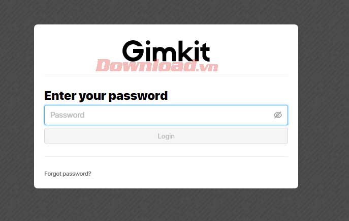 <p><strong>Nếu đã thoát Gimkit</strong></p>
<ol>
<li>Tới trang đăng nhập Gimkit: https://www.gimkit.com/login
