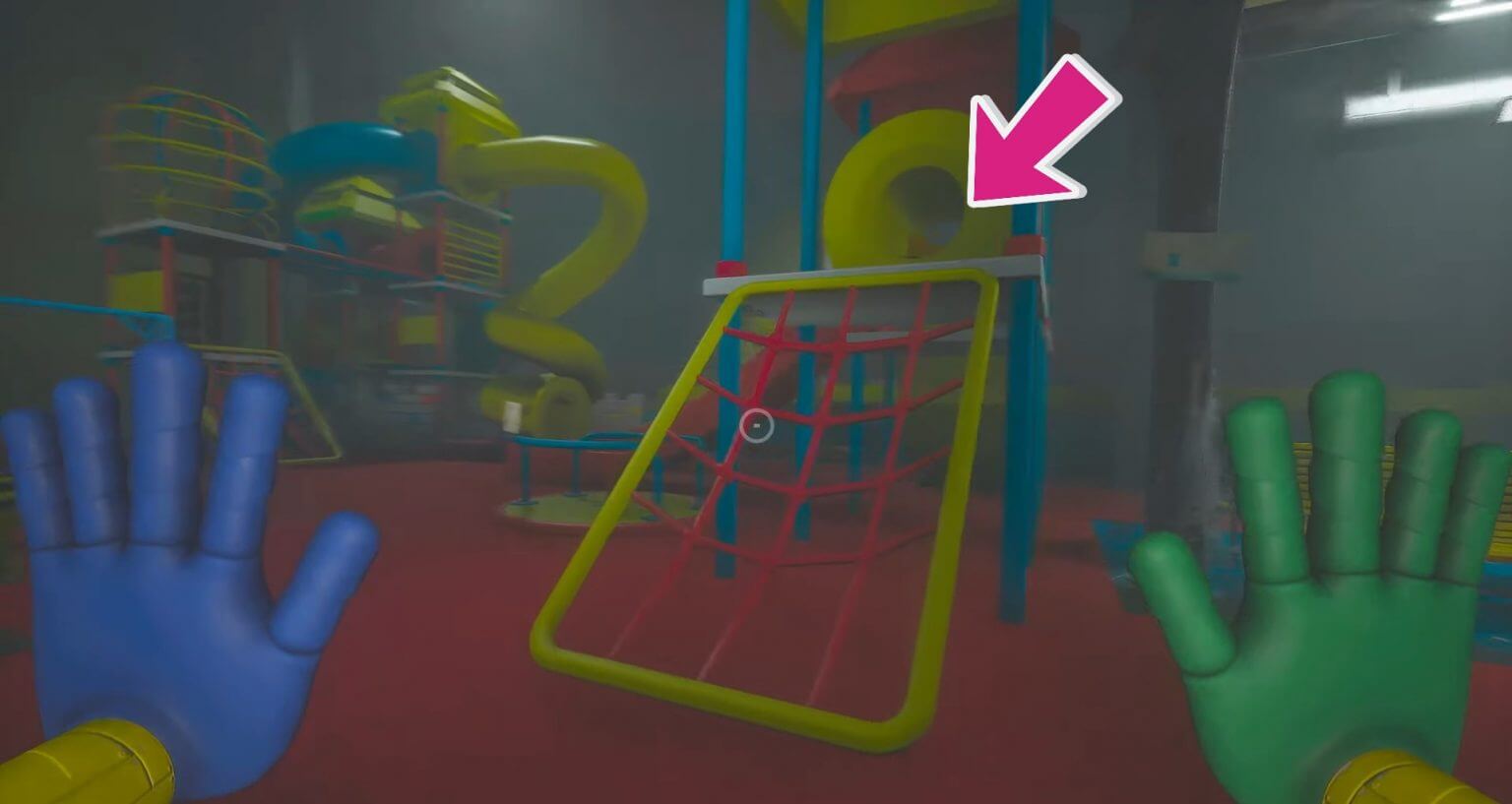 Cầu trượt trong Poppy Playtime 2