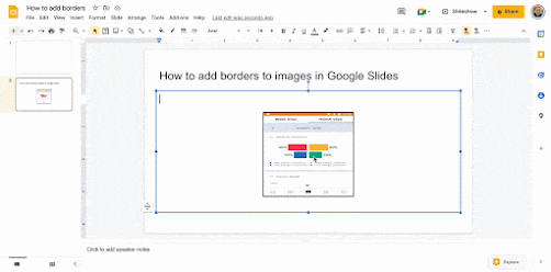 Cách dùng lớp phủ cho ảnh trong Google Slides
