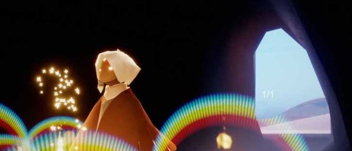 Vị trí có Winged Light 3 ở Isle of Dawn trong Sky Children Of The Light