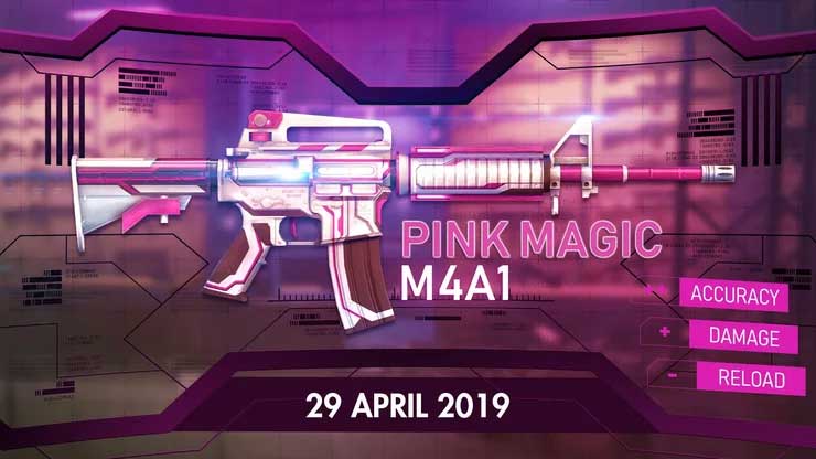 Súng Free Fire M4A1