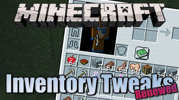 Phiên bản mới của mod Minecraft Inventory Tweaks 